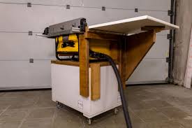 Mobile Table Saw Stand For My Dewalt Dw745 Table Saw Mobile Table Table Saw Stand