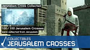 There are many collectable flags throughout the game of assassin's creed and every time one is collected, you get a progress indicator (e.g., 33 of 100). Assassin S Creed Side Memories Jerusalem Cross Locations Youtube