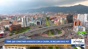 Pasó por el camino de santa ana, otro de los tramos que. Canal Capital Tunel Bogota La Calera Facebook