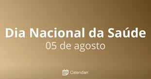 A data de 5 de agosto é lembrada no brasil como o dia nacional da saúde. Dia Nacional Da Saude 5 De Agosto Calendarr