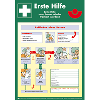 Deckblatt unfallprävention und erste hilfe als pdf ausdrucken. Erste Hilfe Shop Schild Anleitung Erste Hilfe 59x41cm Erste Hilfe Artikel Gunstig Online Kaufen