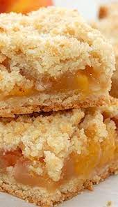 Best Peach Cobbler Crumble Bars Recipe Desserts Peach Desserts Peach Crumble Bars