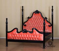 Rokoko barock bett französisch stil schlafzimmer set holz geschnitzte bett polster bett. Bett Barock Orange Strass Lionsstar Gmbh