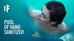 Pin on the mommy bloggers club. What If You Jumped Into A Pool Of Hand Sanitizer Youtube