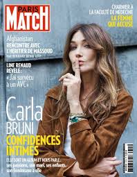 I mean, i hope we never entirely know who we are.'. Carla Bruni Paris Match Magazine 24 September 2020 Cover Photo France