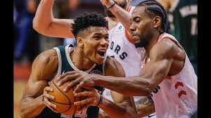 Giannis sina ugo antetokounmpo (/ˈjɑːnɪs ˈɑːntɛtəˈkuːmpoʊ/ greek: Kawhi Leonard Clamps Down On Giannis Antetokounmpo In Game 3 4 Pts 2 12 Youtube