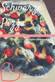 Schwarze Pizza Aus Dem Eigenen Backofen Lecker Und Noch Gesund Dazu Rezept Lecker Essen Und Trinken Pizza