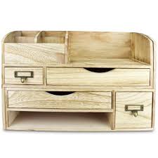 Ikee Design Adjustable Wooden Desktop Organizer Office Supplies Storage Office Supply Organization Desktop Organization Office Supplies Design