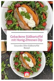 Gebackene Susskartoffel Mit Honig Zitronen Dip Rezept In 2020 Rezepte Susskartoffel Rezepte Gebackene Susskartoffel