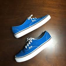 Lace your sneakers the exact way we laced the air force 1s, just a lot looser. Vans Shoes Blue Vans 4 Hole Lace Up Sneaker Poshmark