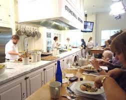 They make items such as jam, chutney, jellies, grill sauce, cooking oil and mustard. Stonewall Kitchen Maine Kitchen