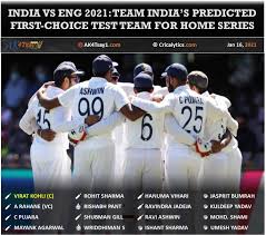 England's squad for the first two tests: India Vs Eng 2021 Predicting Team India S First Choice Test Series Squad