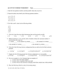 Of e element atom e configuration orbital notations diagrams. Ap Chemistry Quantum Numbers Worksheet F 2012 Electron Configuration Atomic Orbital