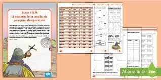 Juego Stem El Camino De Santiago Problemas Matematicos