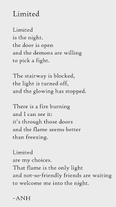 Limited Anh Pretty Words Poems Words
