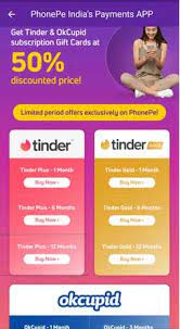 5 out of 5 stars. Tinder Plus Subscription For Free 2 Offers Phonepe Flipkart Supercoin Vlivetricks