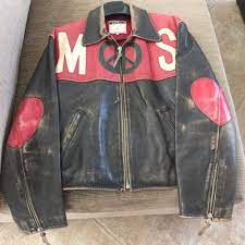 Moschino Leather Jacket Vintage Leather Jacket Jackets Cool Jackets For Men