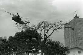 In the final days of the vietnam war, american helicopters were used to evacuate nearly 7,000 people from the us embassy in saigon on 29 and 30 . Fall Of Saigon Ended War Not Desire For Freedom Orange County Register