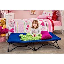 Regalo My Cot Portable Toddler Bed Royal Blue Includes Fitted Sheet Walmart Com Walmart Com This bed can be used as a loft bed by simply removing the platform.