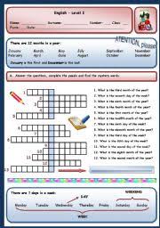 Maybe you would like to learn more about one of these? English Exercises Ordinal Numbers 1 10
