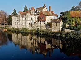 The hiking trail runs for 12 miles. Archbishop S Palace Maidstone By The Medway Maidstone England England And Scotland