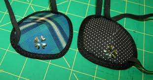 Let S Make Pretty Eye Patches Tutorial Eyepatch Pirate Eye Patches Cosplay Tutorial