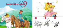 Hier kannst du dir die bastelvorlage zum freundschaftsbuch herunterladen. Freundschaftsbuch Bibi Tina