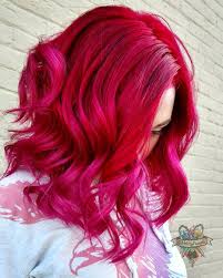 See Instagram Photos And Videos From Kasey Ohara Hairbykaseyoh Magenta Hair Colors Magenta Hair Hot Pink Hair
