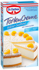 Über nacht abgedeckt in den kühlschrank geben. Kase Sahne Backzutaten Von Dr Oetker