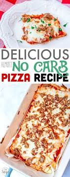 Delicious Almost No Carb Pizza Diabetesmenu En 2020 Alimentos Alimentos De Dieta Comidas Bajas En Carbohidratos
