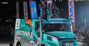 1st silk way rally 2011 : Fassi Lkws Beenden Die Rallye Dakar Fassi Krane