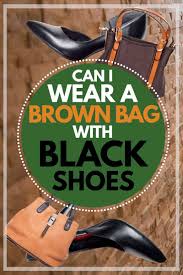 New camel high waist women pencil pants beige female trousers with belt. Can I Wear A Brown Bag With Black Shoes Stylecheer Com