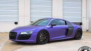 Matte Purple Audi R8 By Superior Auto Design Audi Audi R8 Purple