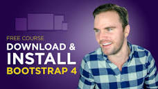 Bootstrap 4 Tutorial [#2] Download & Install Bootstrap 4 - YouTube