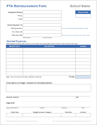 free expense reimbursement form templates