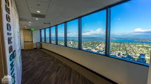 Observation deck occupancy of total capacity. Sky View Observatory At Columbia Center