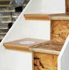 Oak Stair Tread Covers More Stair Renovation Diy Stairs Oak Stairs