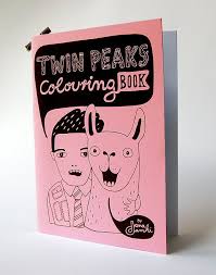 If you want to color something you love, why not go a little geeky and. Twin Peaks Colouring Book By Danadamki Pink By Danadamki On Etsy Coloring Books Twin Peaks Zine