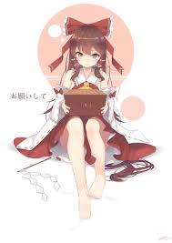 hakurei reimu 東方 かわいい 可愛いアニメガール 博麗霊夢