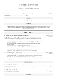 As the resume is your first interface with the employer or the recruiter you need to pay considerable attention to it. Guide Catering Assistant Resume 12 Samples Pdf Word 2020