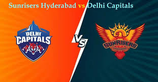 sunrisers hyderabad vs delhi capitals timeline