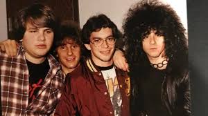 Eddie Trunk - With some friends in Boston meeting Eric Carr for the first  time on the KISS Lick It Up tour 1983. He just happened to walk by our room  when