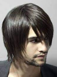 Handsome Soft Medium Straight Men S Wig 100 Human Hair 8 Inches Long Hair Styles Men Rock Hairstyles Cheap Human Hair Wigs