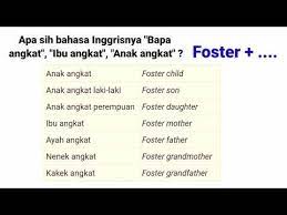 Jelaskan tujuan kita menjadi seorang au pair. Keluarga Angkat Dalam Bahasa Inggris Youtube
