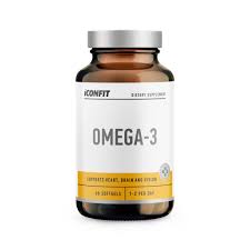 ICONFIT Omega-3 (60 Kapsulių) — ICONFIT Collagens, Health & Sports Nutrition