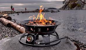 Portable propane outdoor fire pit. Outland Living