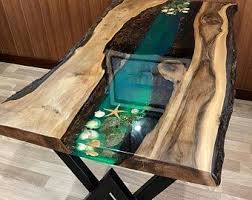 Epoxy Coffee Table Epoxy Resin Natural Tree Table Resin Table Unique Table Kitchen Living Room Office Decor Table Resin Table Entryway Table Modern Epoxy Resin Table