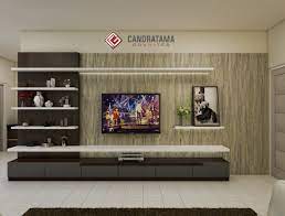 Supaya ruangan terasa lebih nyaman & hangat maka gunakan rona coklat dalam interior sofa dan. Tips Memilih Backdrop Tv Yang Minimalis Interior Kediri 081252474309