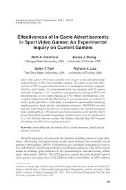 The variables behind how teams, drivers, and sanctioning bodies like indycar, nascar, and f1 make their money aren't only wildly complex, but they can also change frequently, depending on evolving business needs, market conditions, and any number of other factors. Pdf Effectiveness Of In Game Advertisements In Sport Video Games An Experimental Inquiry On Current Gamers