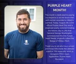 Purple Heart Month 💜